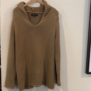 Jones New York Signature Woman Hooded Knit Sweater